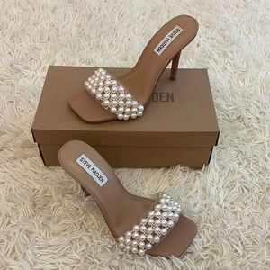 ✨STEVE MADDEN ✨ Sift Pearl Heels/size 7.5